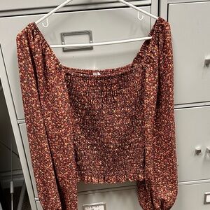 Floral Off-Shoulder Top